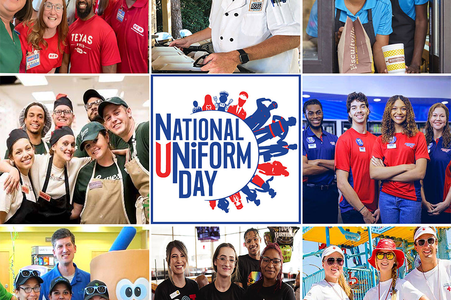 National Uniform Day Collage